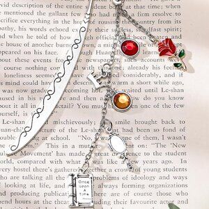 Fairy Tale Charm Metal Bookmark with Gift Box